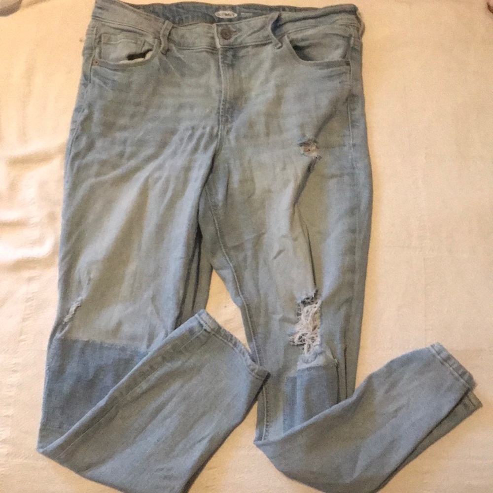 Old navy size 10 rockstar jeans